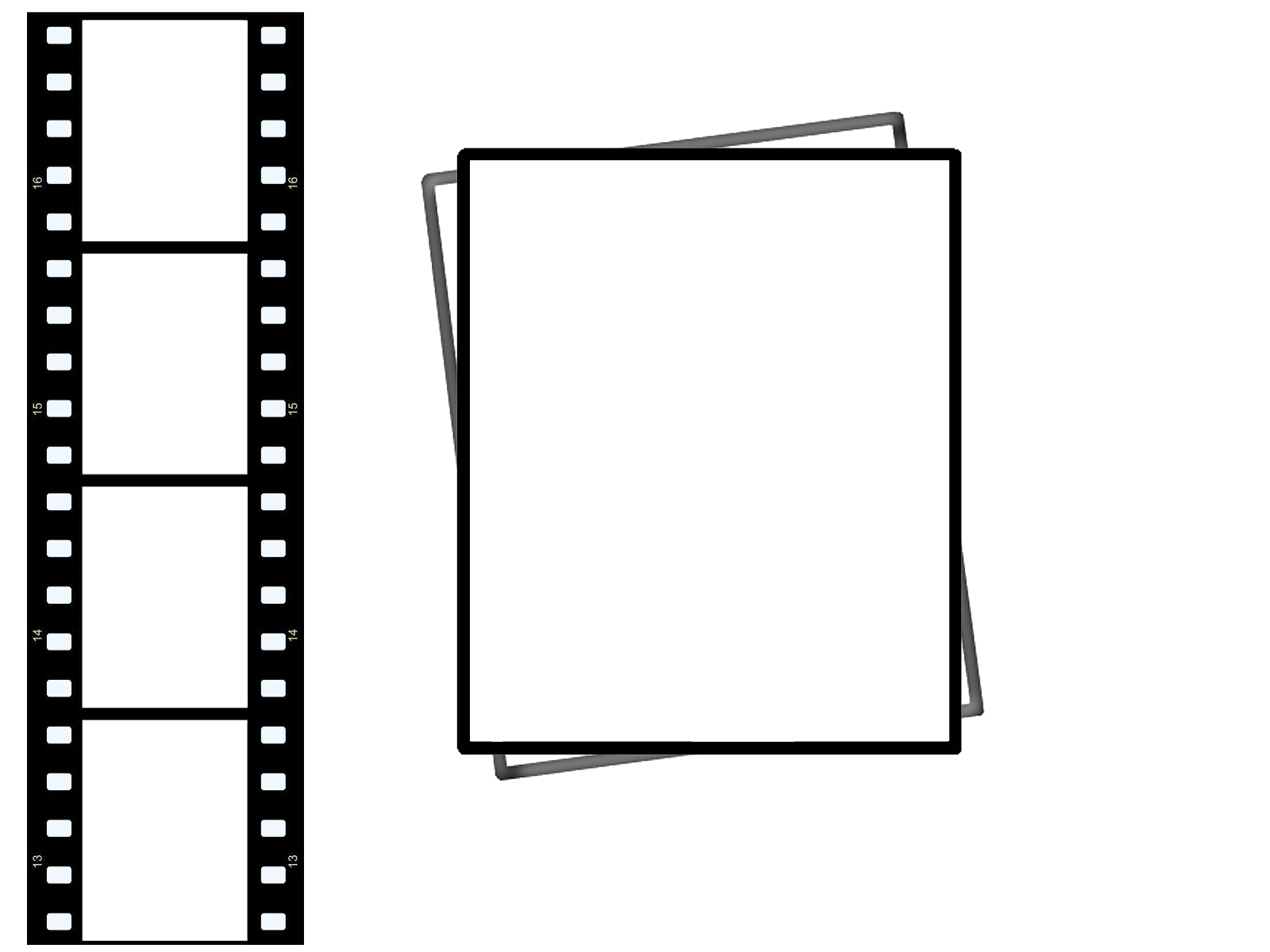 Black And White Frame Clipart