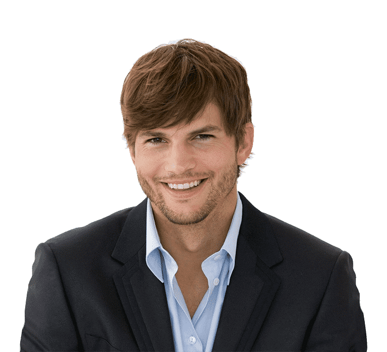 Ashton Kutcher Chin Clipart