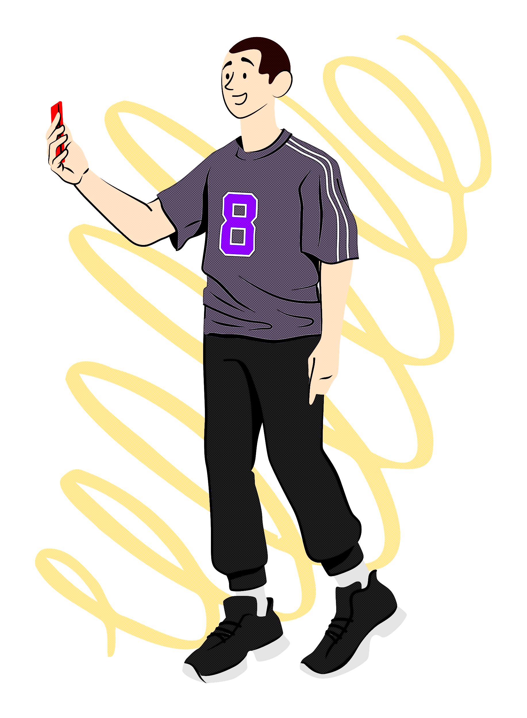 t-shirt activewear sleeve clothing shoe Clipart
