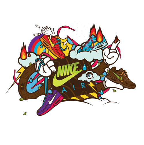 Nike Drawing Clipart
