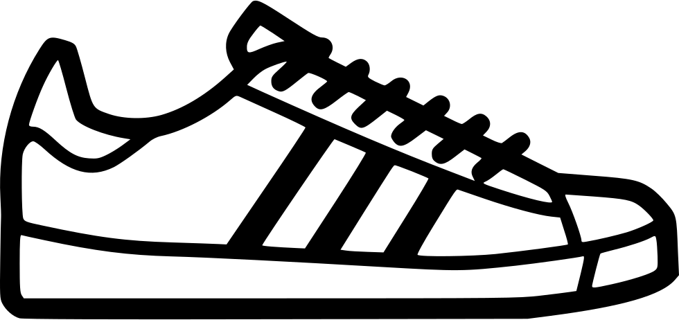 Adidas Superstar Footwear Clipart