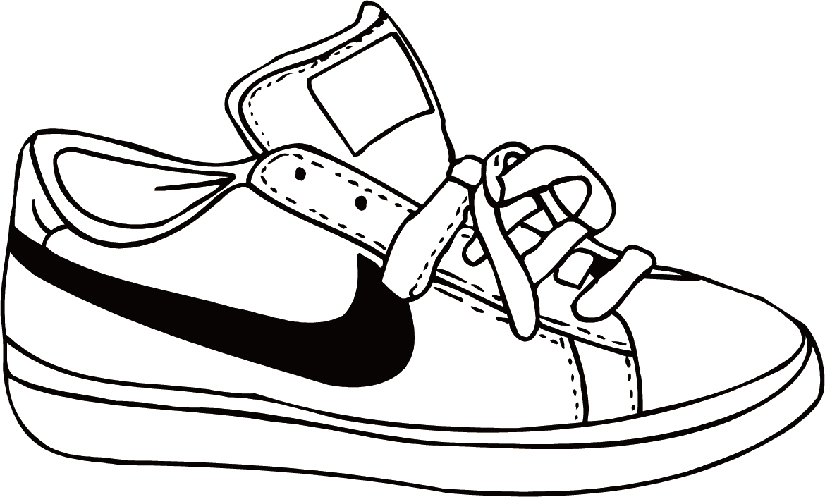 Nike Drawing Clipart