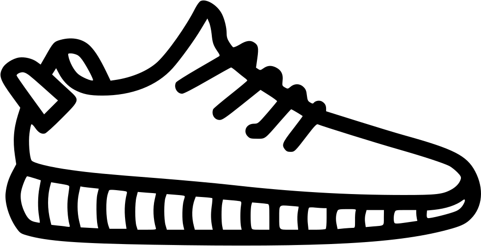 Sneakers Black Clipart