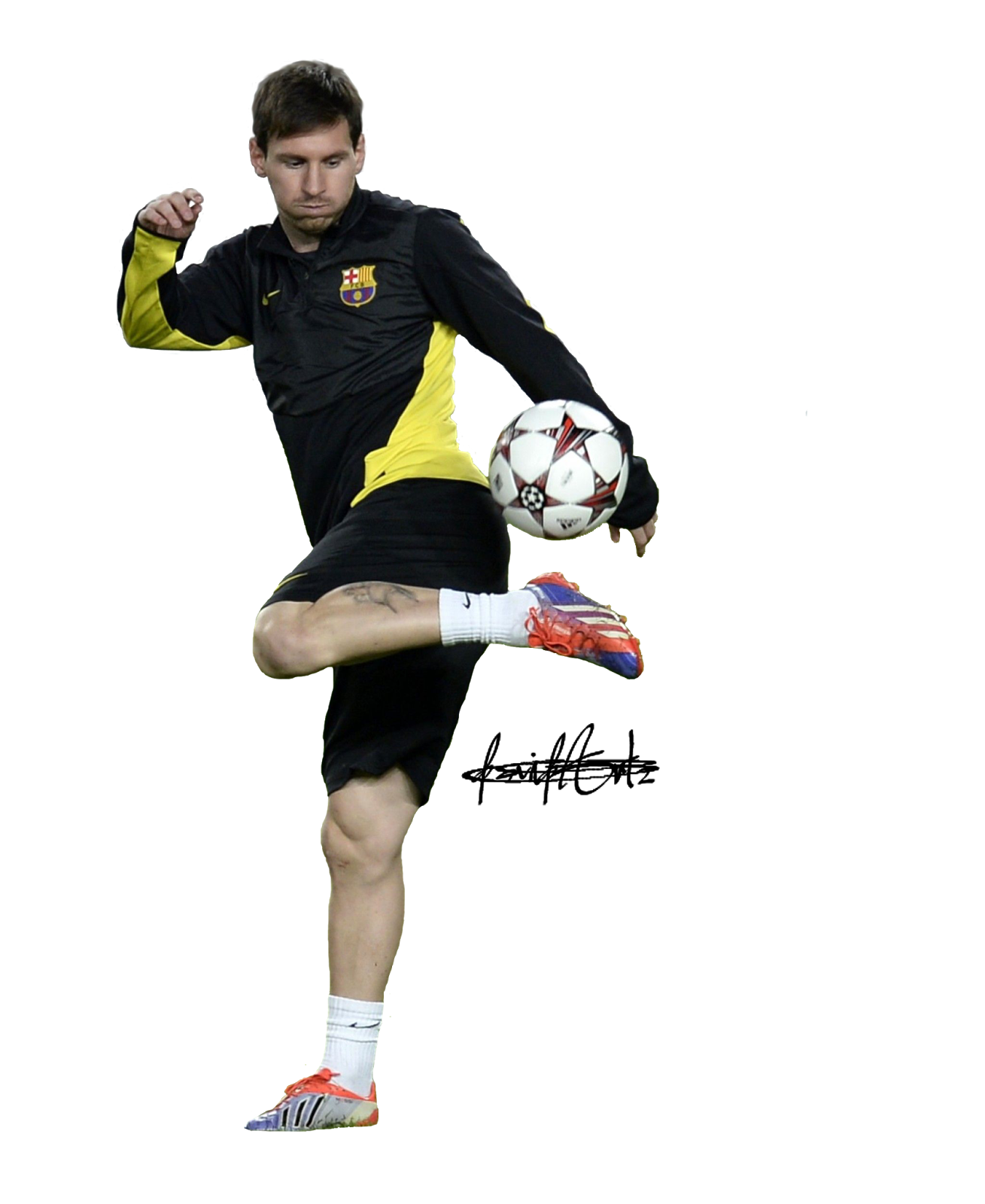 Messi Cartoon Clipart
