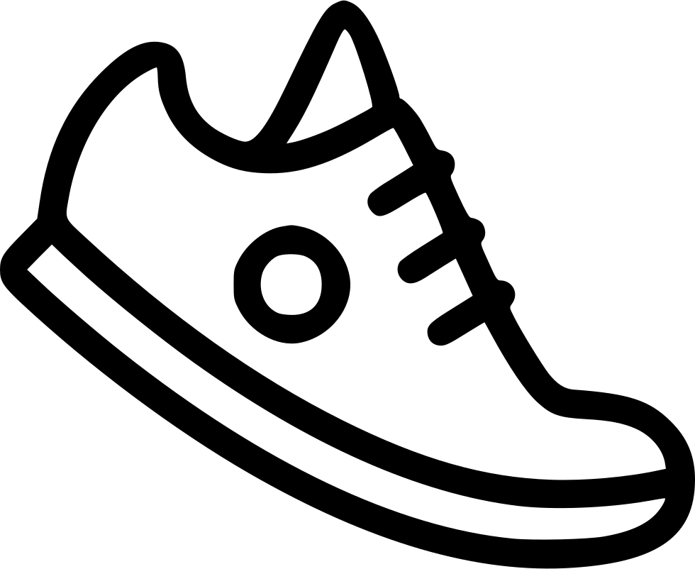Sportswear Black And White Clipart