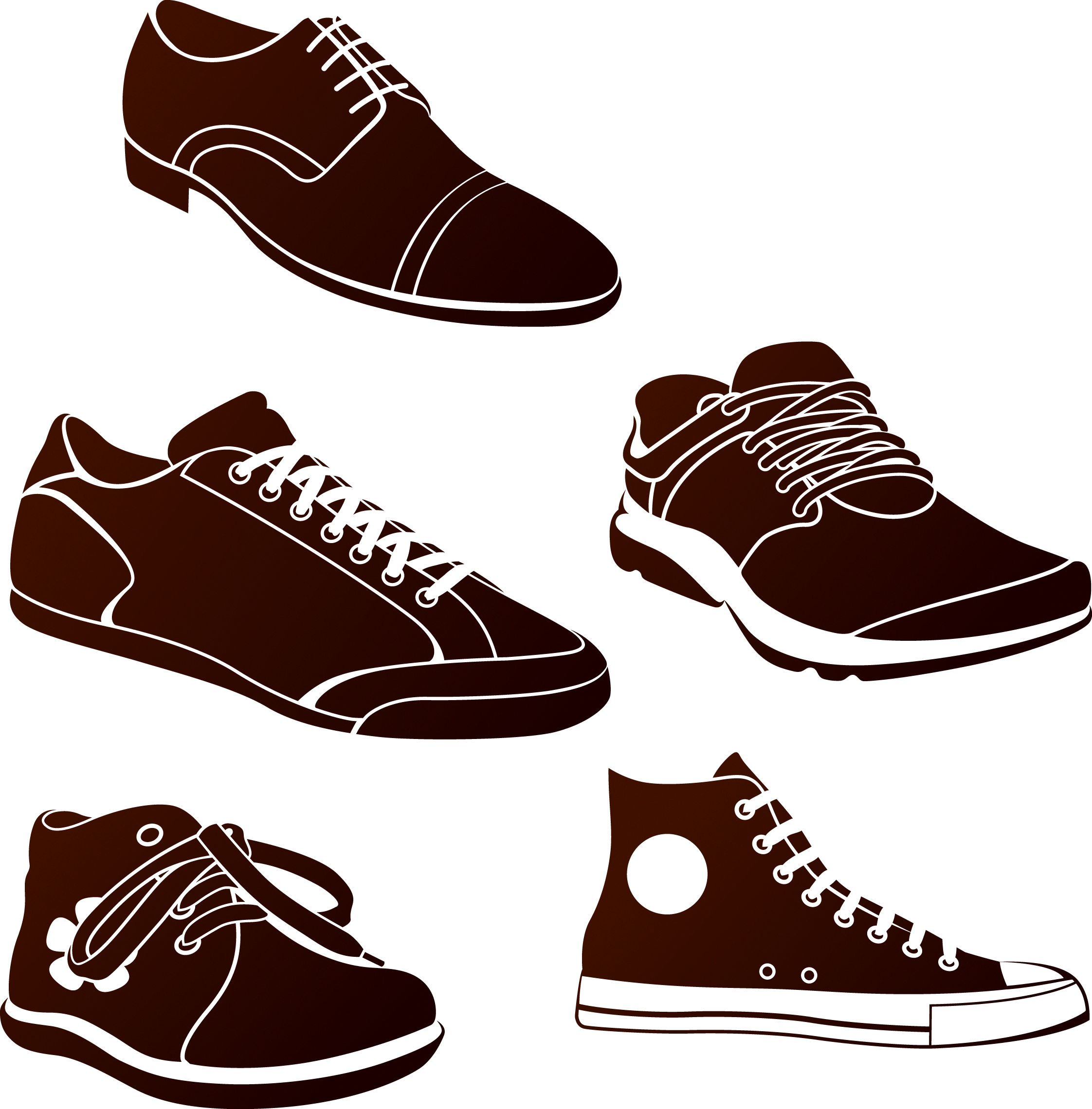 Shoe Brown Clipart