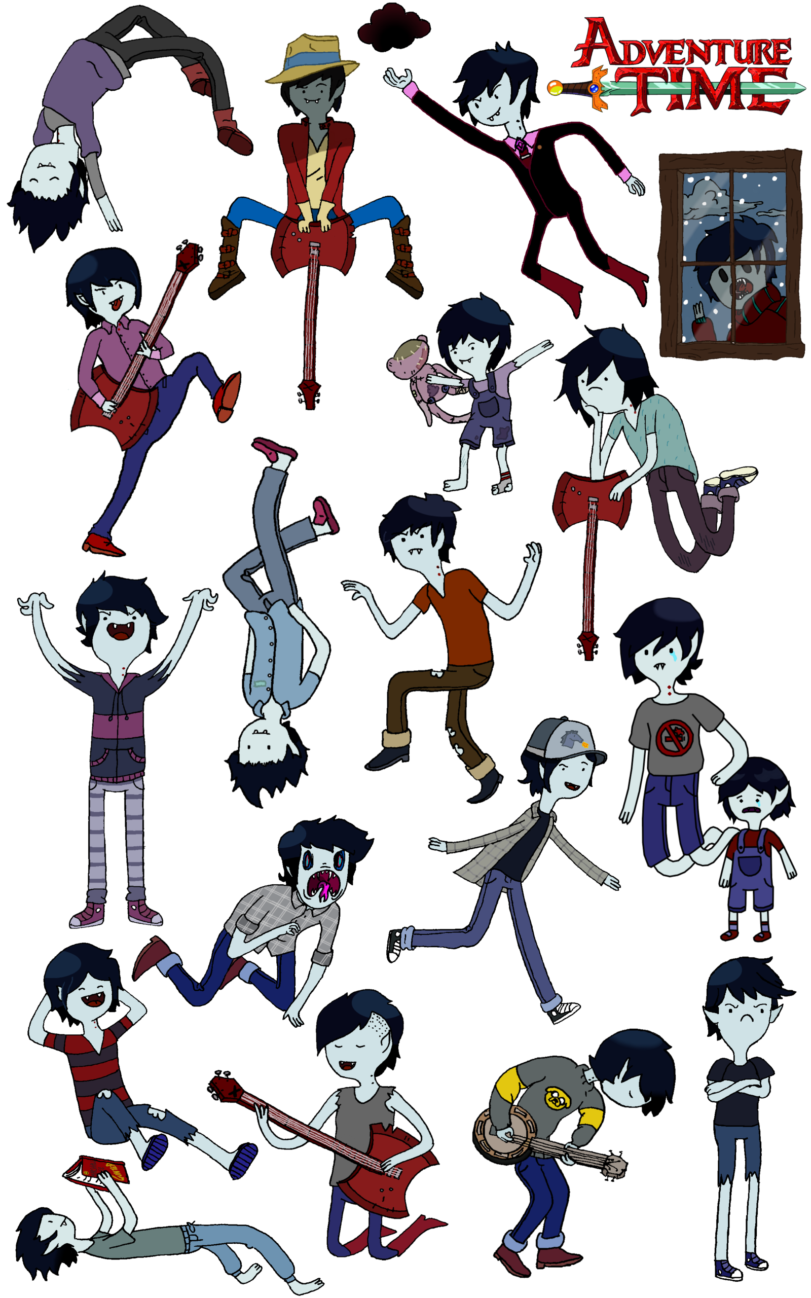 Marceline The Vampire Queen Clipart