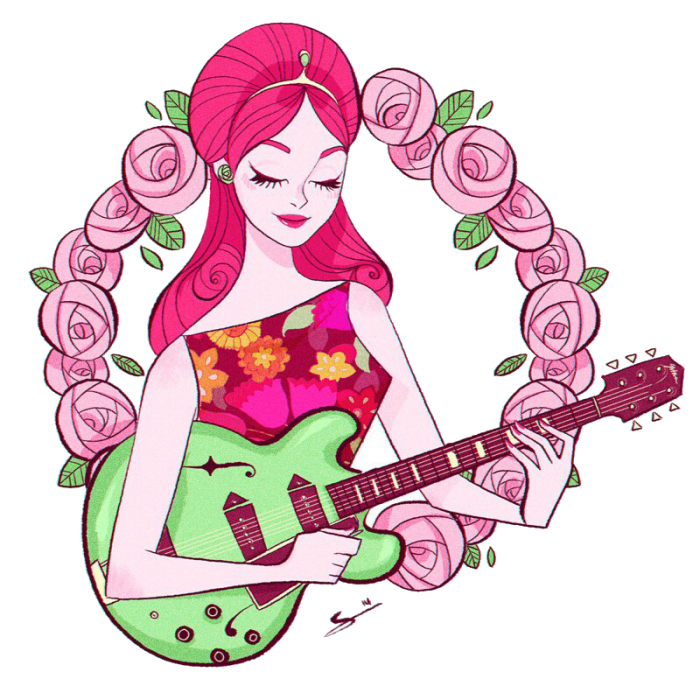 Marceline The Vampire Queen Clipart