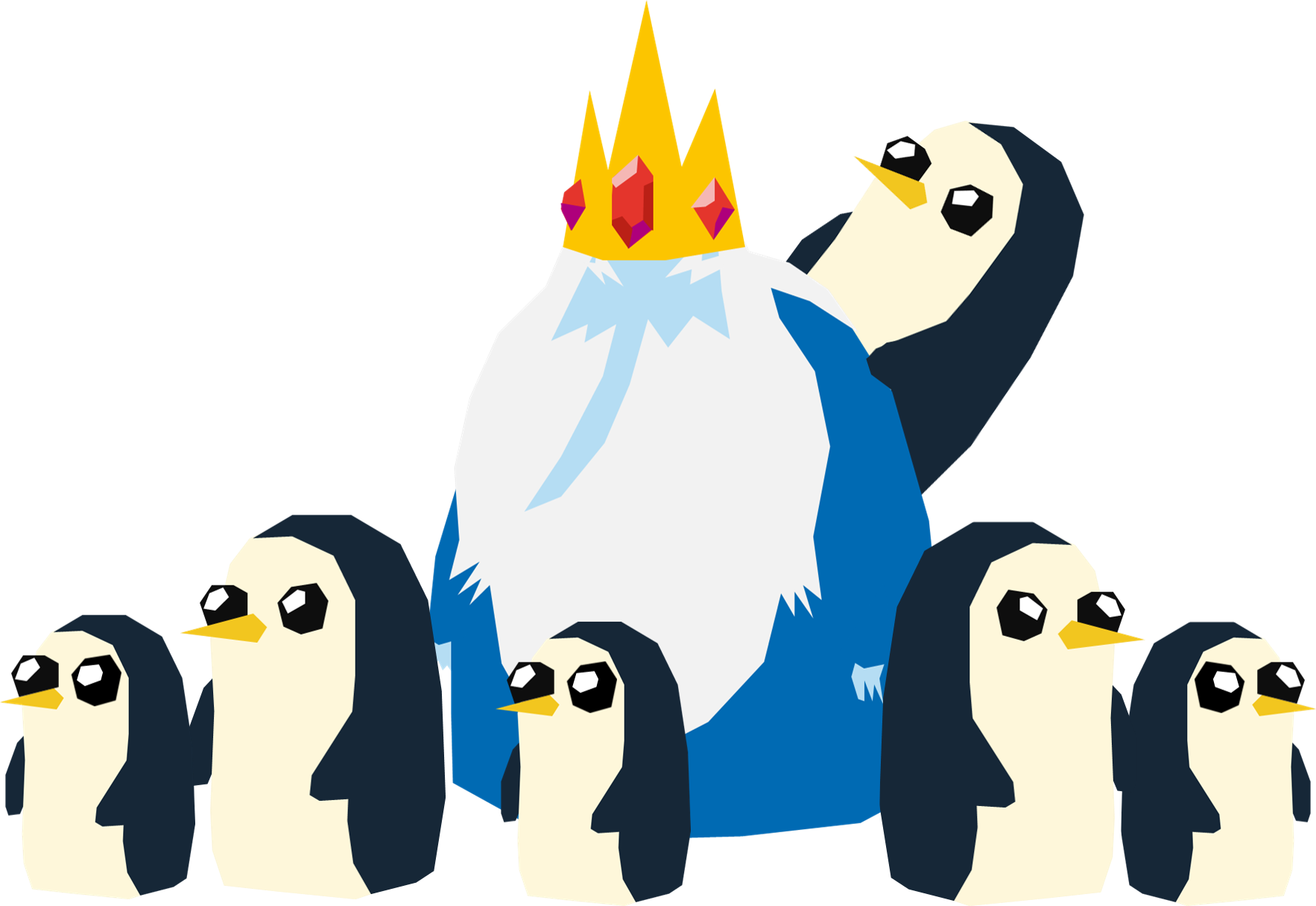 Penguin Cartoon Clipart