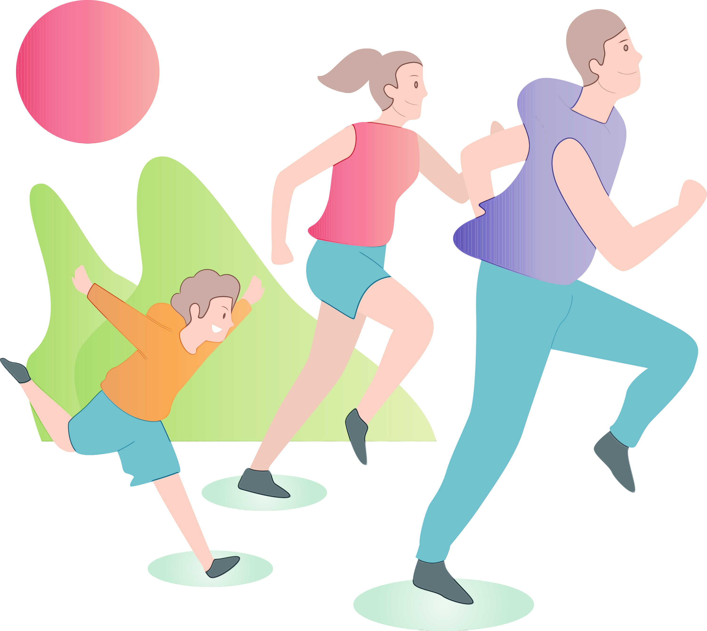 dance fun playing sports physical fitness aerobics Clipart