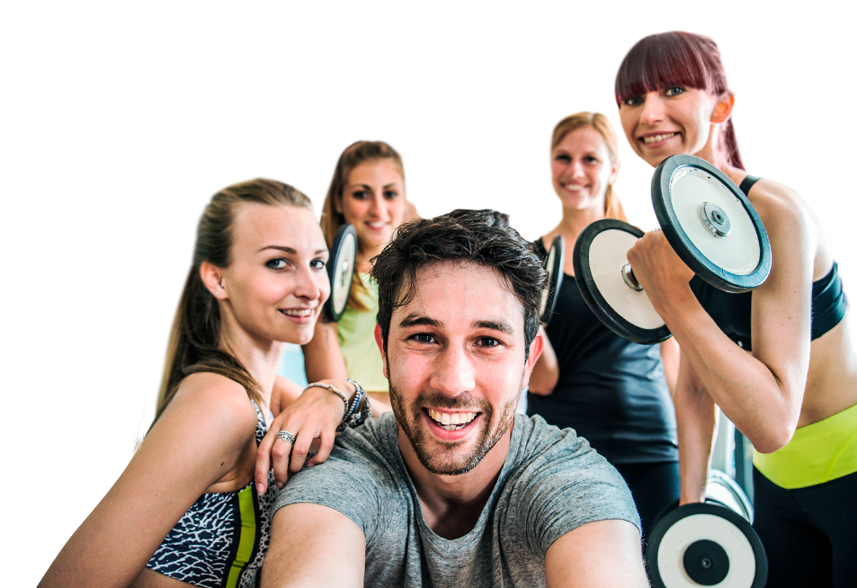Fitness Cartoon Clipart