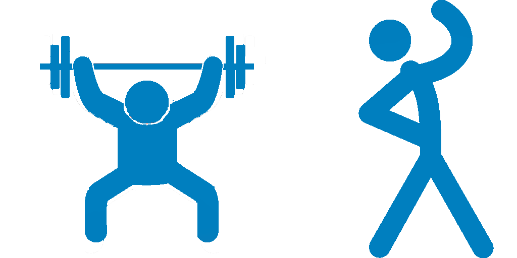 Fitness Cartoon Clipart