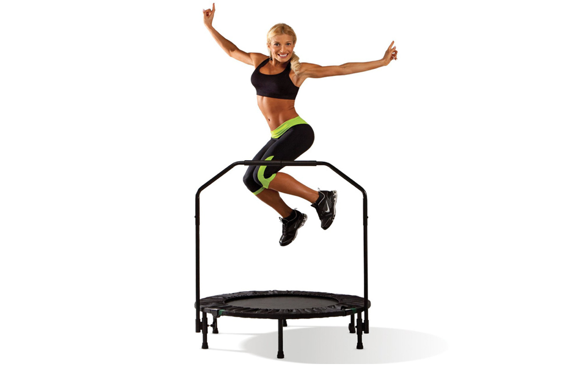 Trampoline Cartoon Clipart