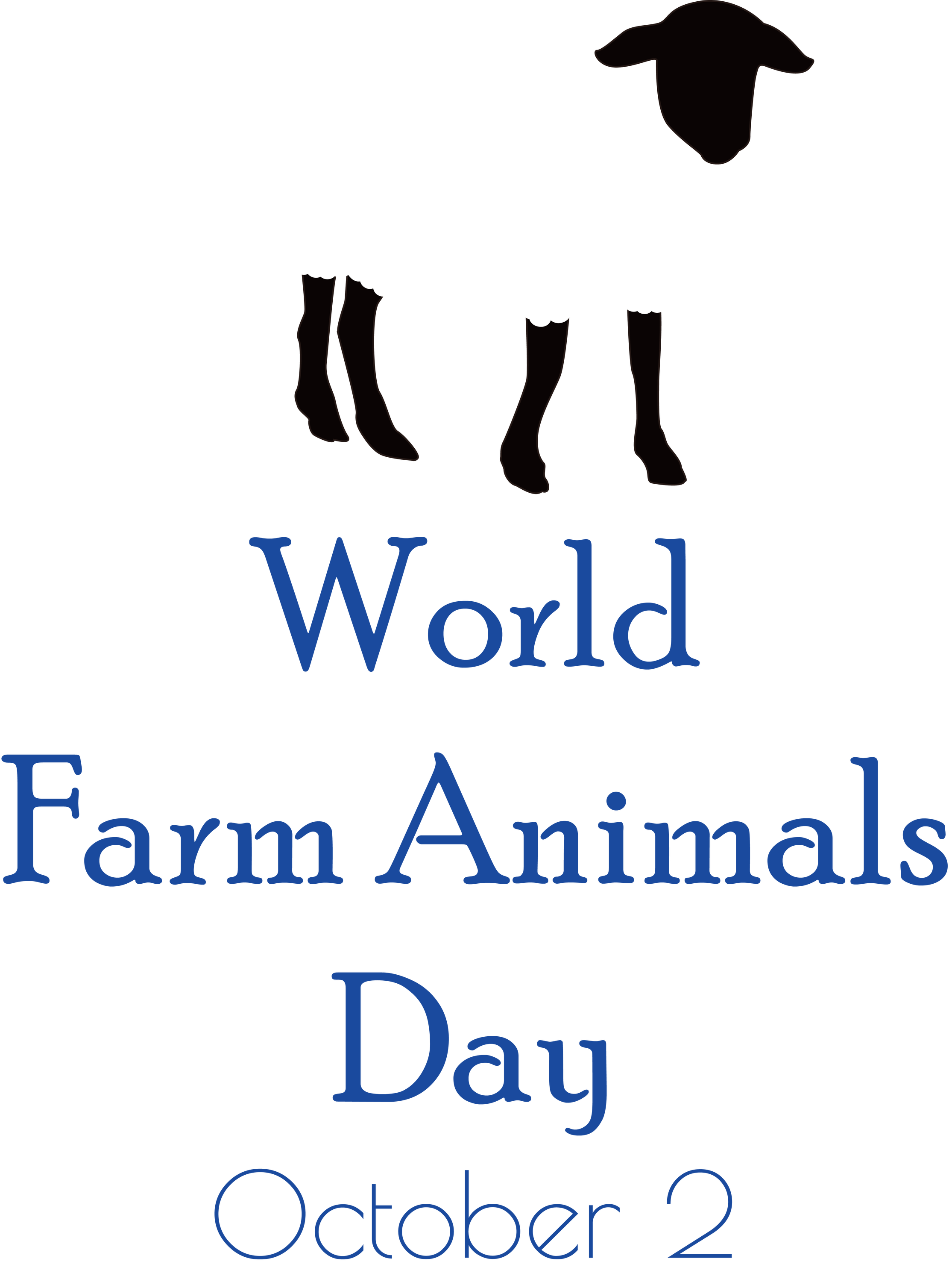 World Farm Animals Day Clipart