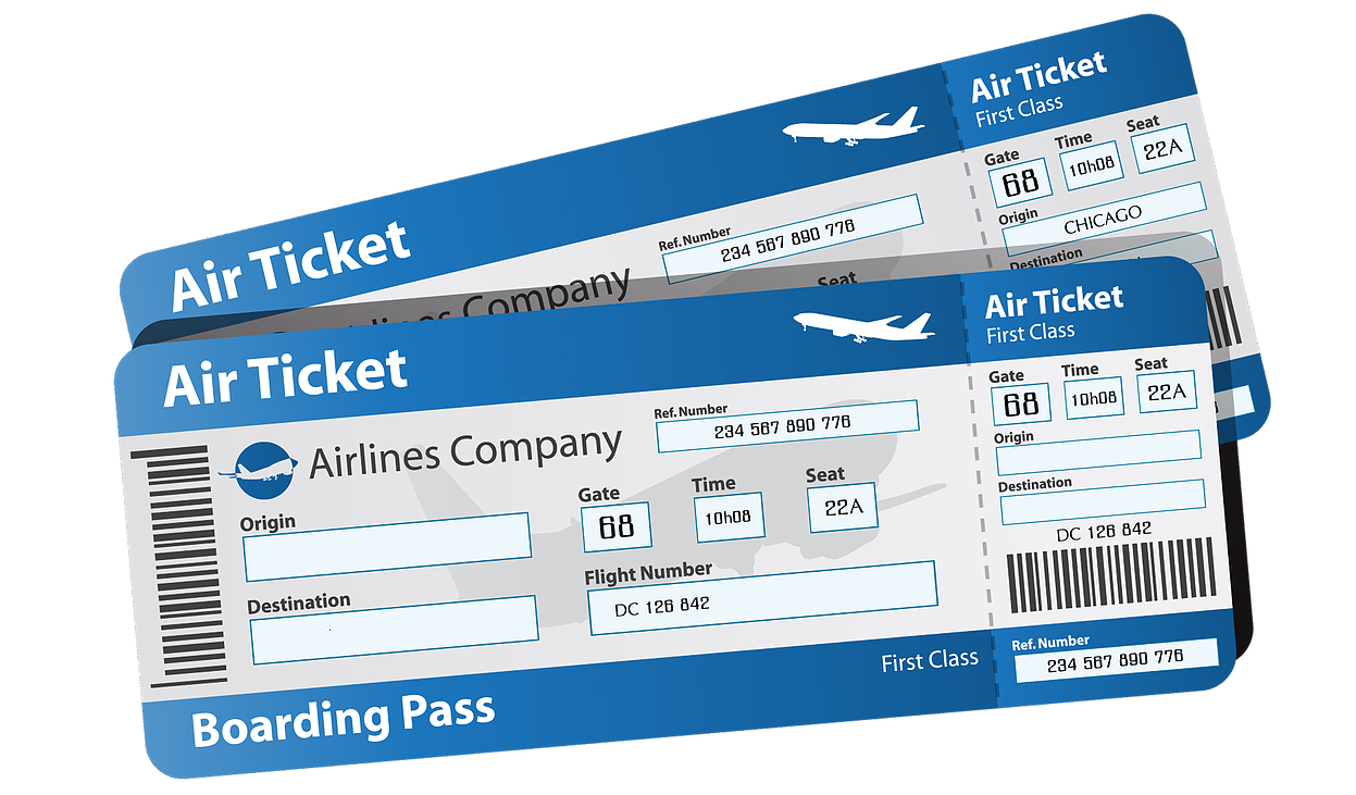 Travel Ticket Clipart
