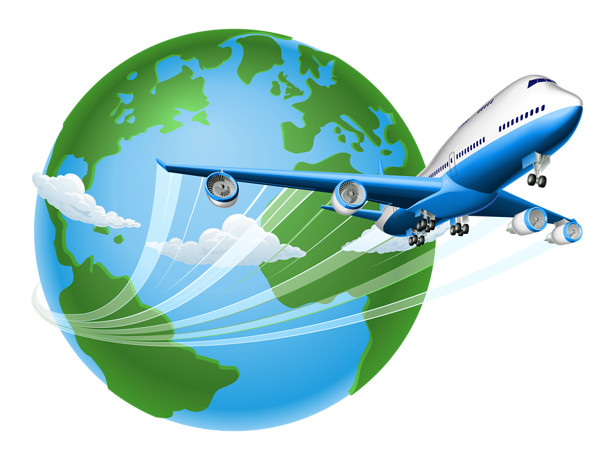 Travel Globe Clipart