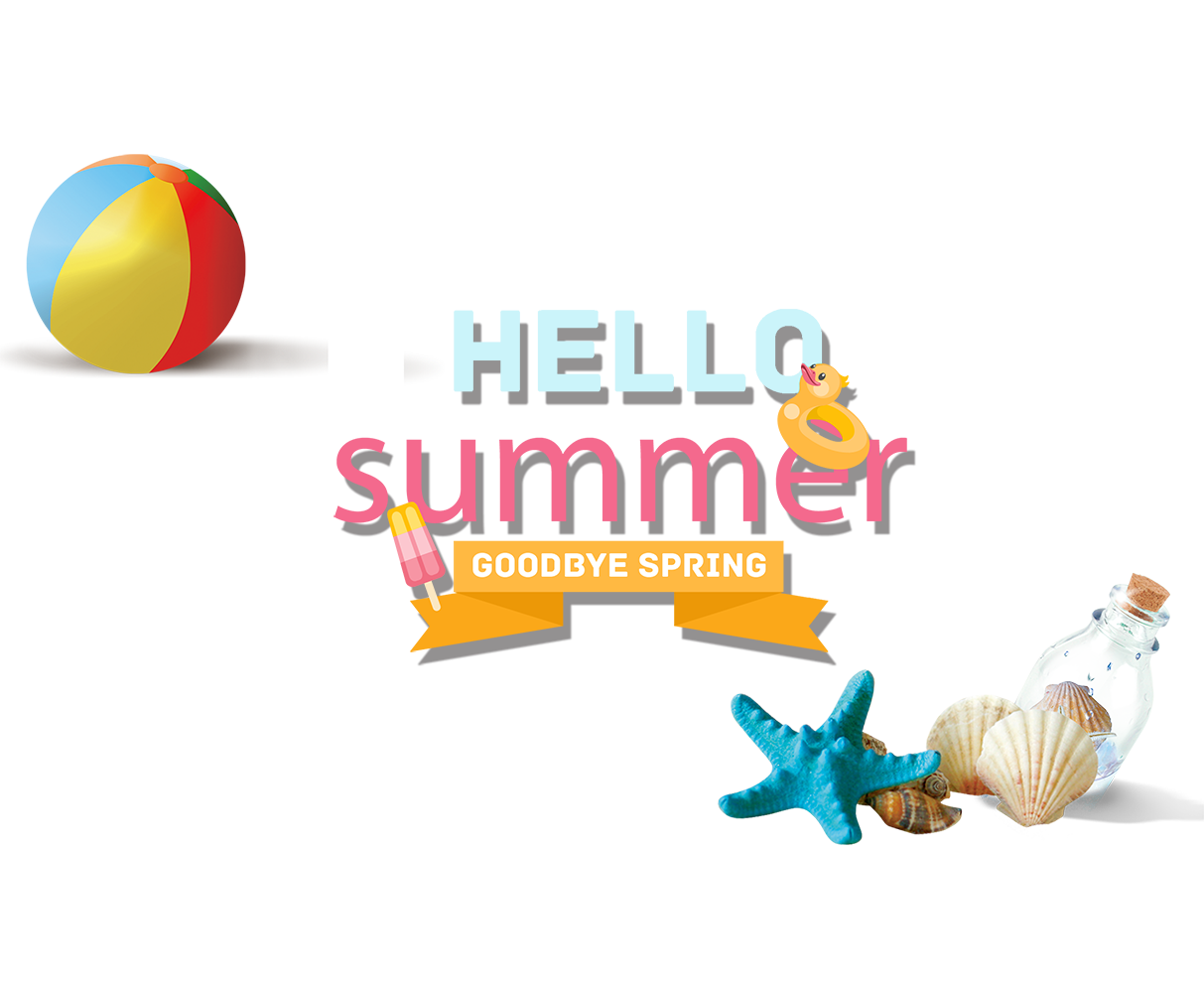 Summer Poster Background Clipart