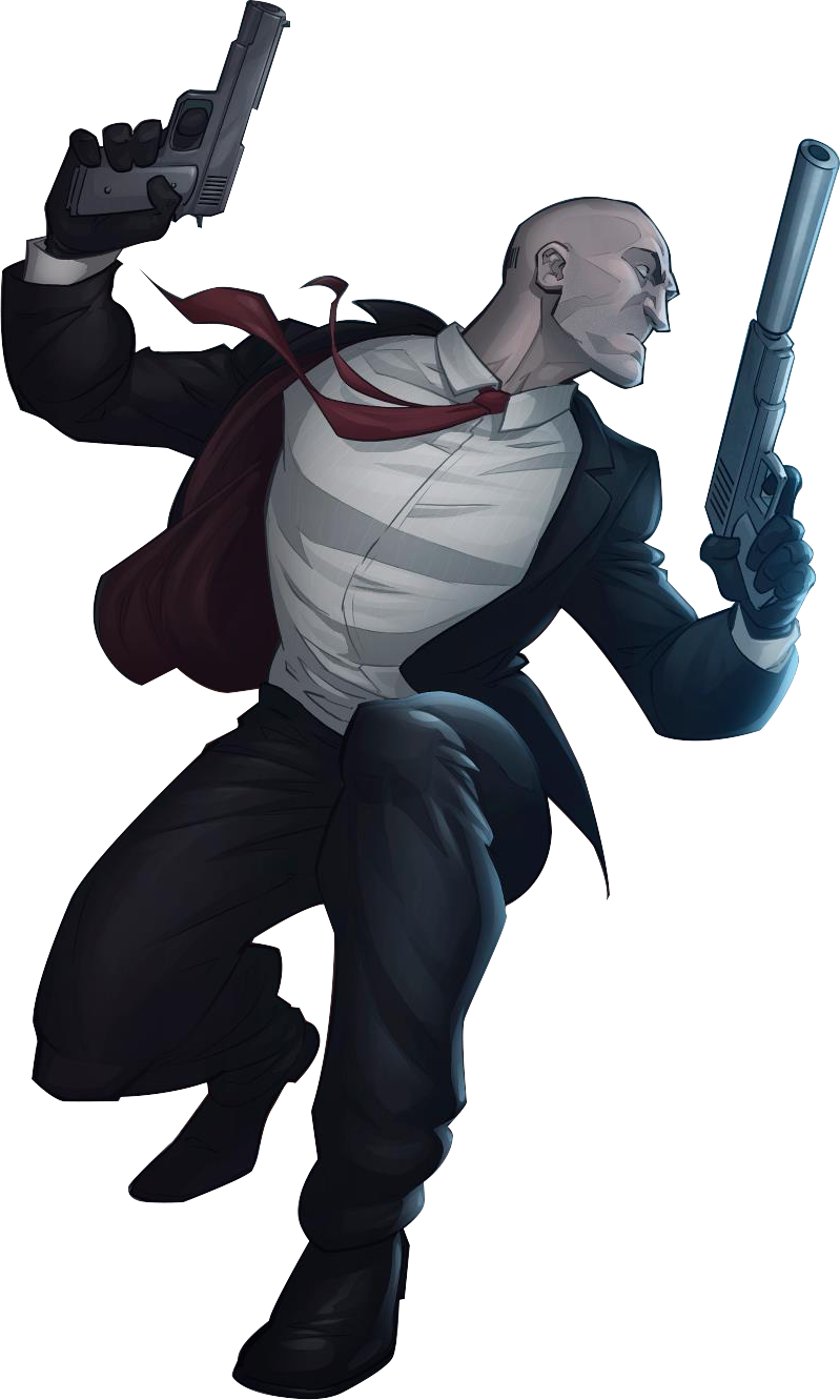 Hitman Absolution Action Figure Clipart