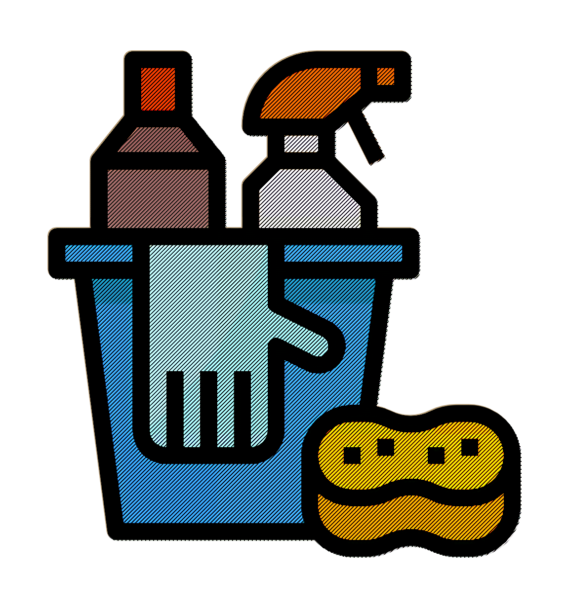 Cleaning icon Cleaning and Housework icon Bucket icon Clipart