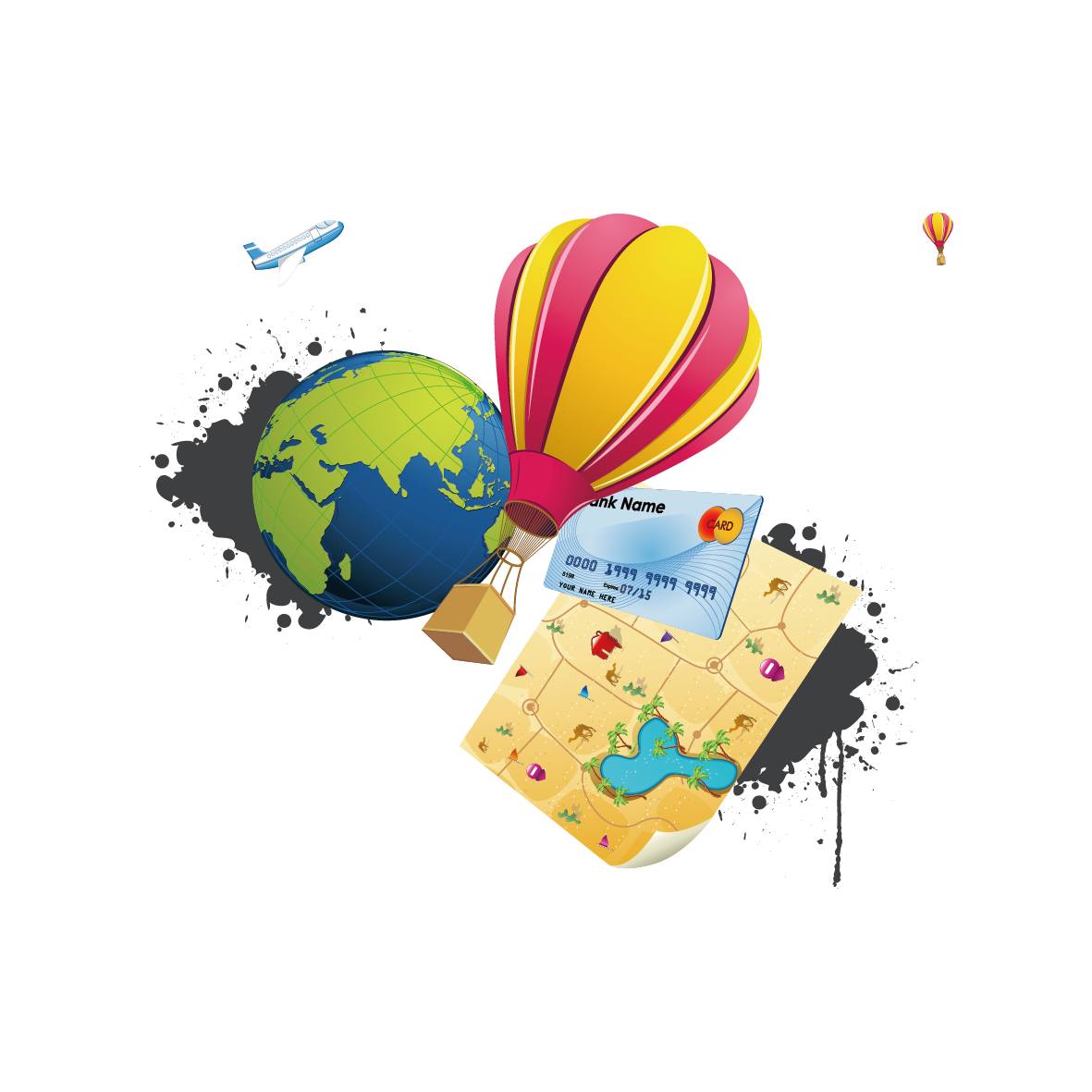 Hot Air Balloon Clipart