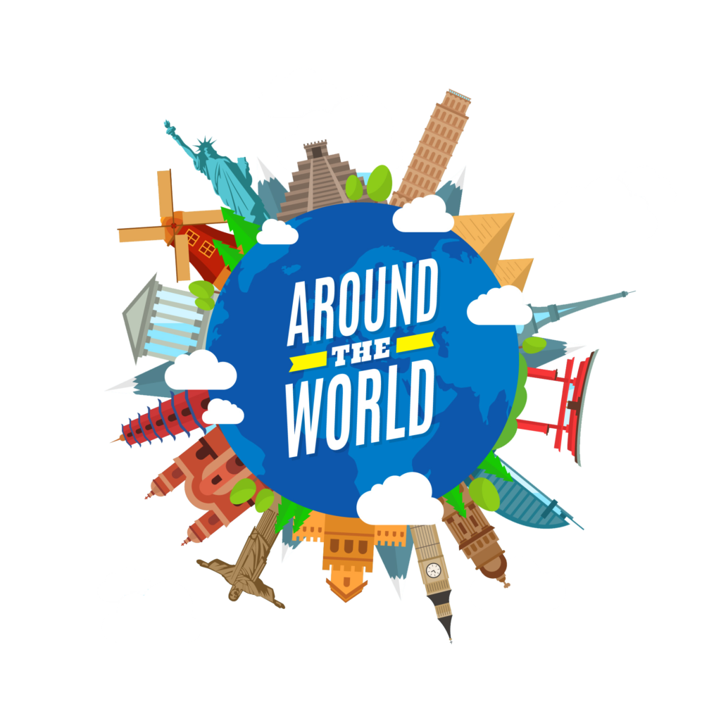 Travel World Clipart