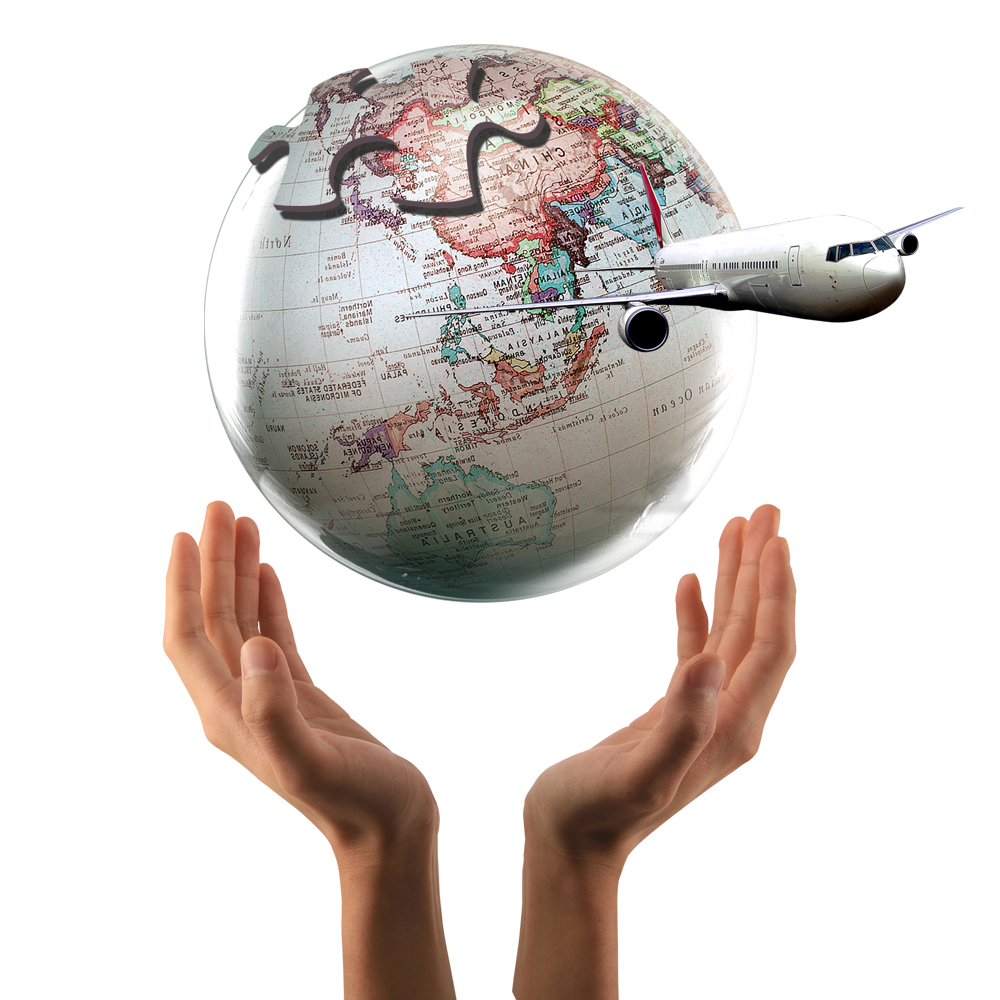 Travel Globe Clipart