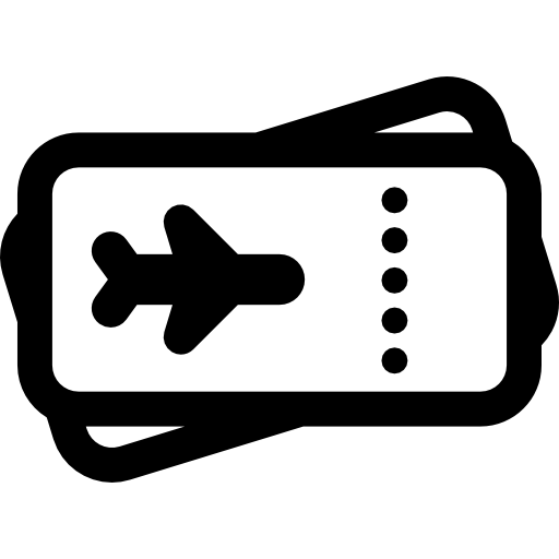 Airplane Symbol Clipart