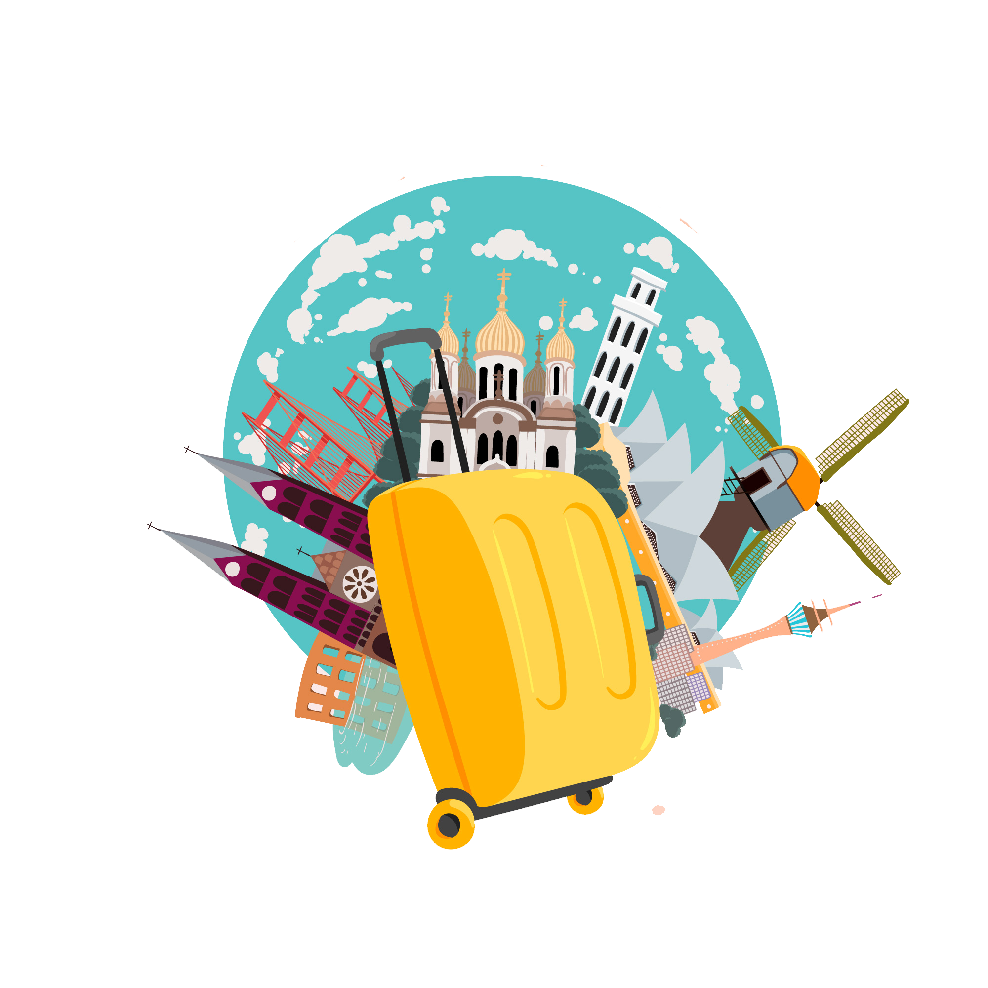 Travel Fashion Clipart