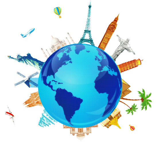 Travel Earth Clipart