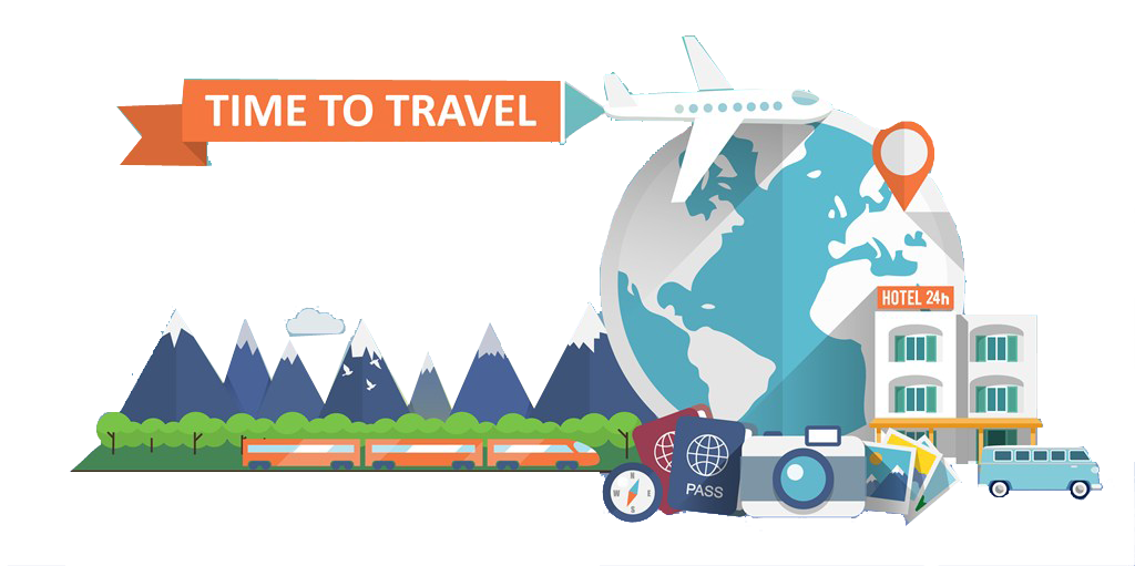 Travel World Clipart