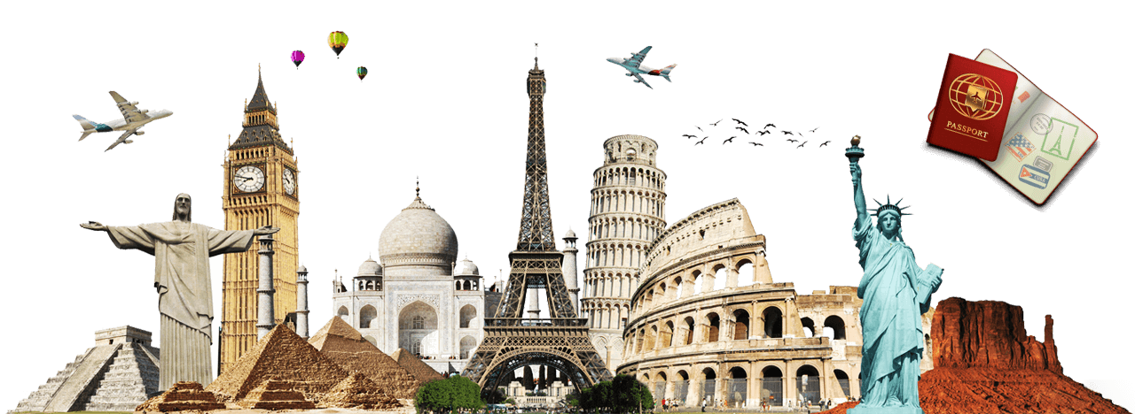 Travel Building Clipart