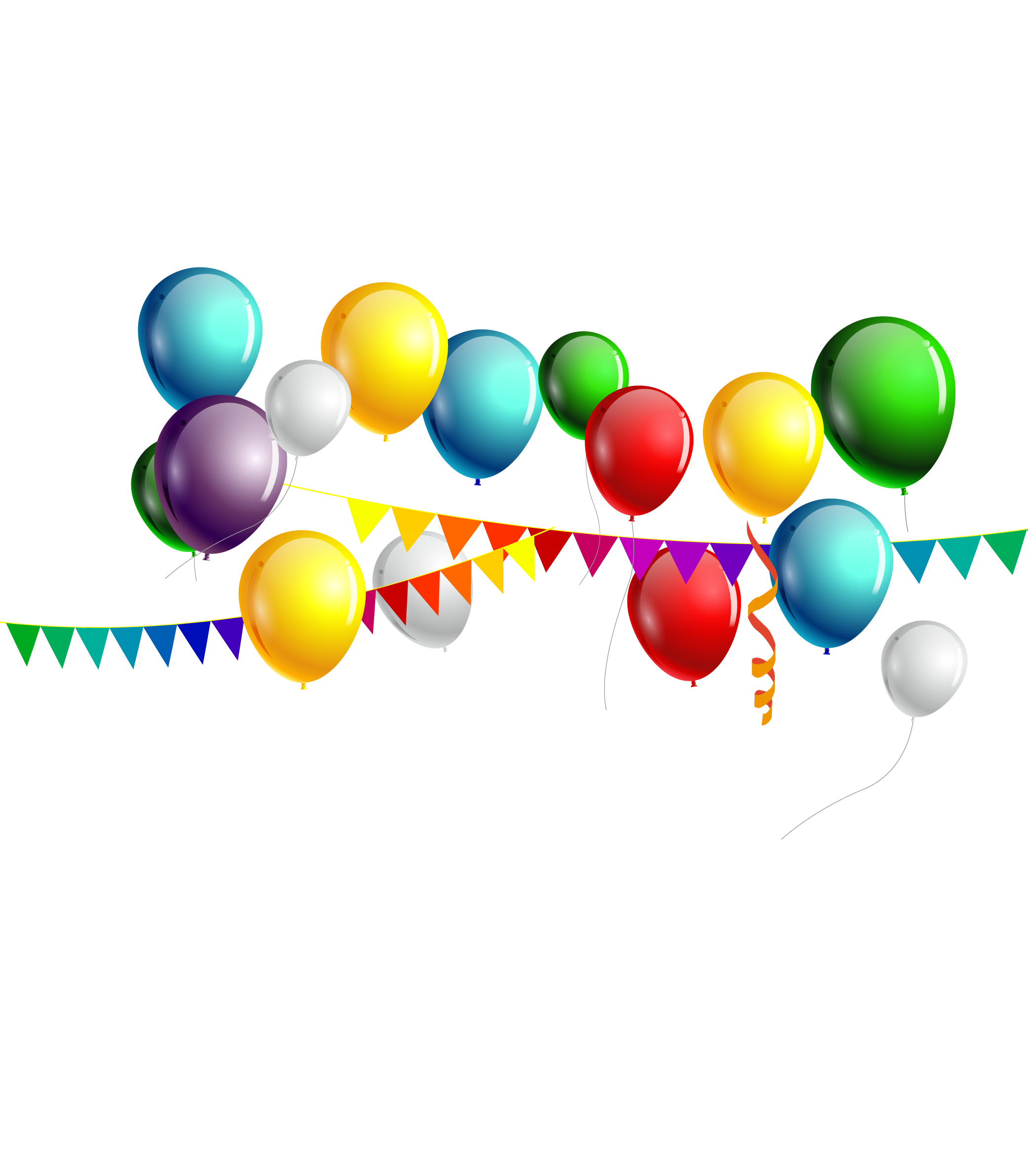 Birthday Balloon Cartoon Clipart