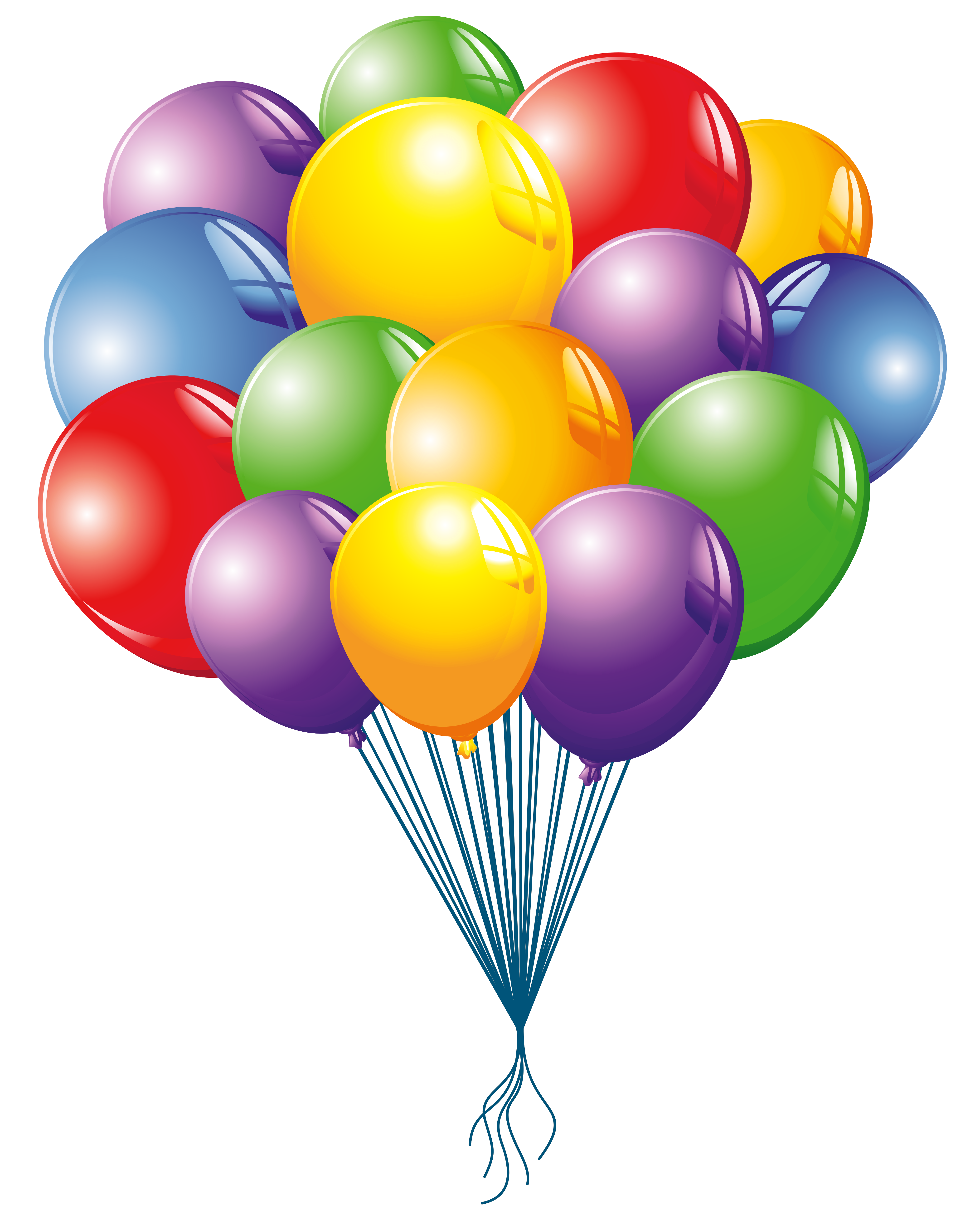 Birthday Balloon Cartoon Clipart