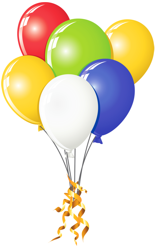 Birthday Balloon Cartoon Clipart