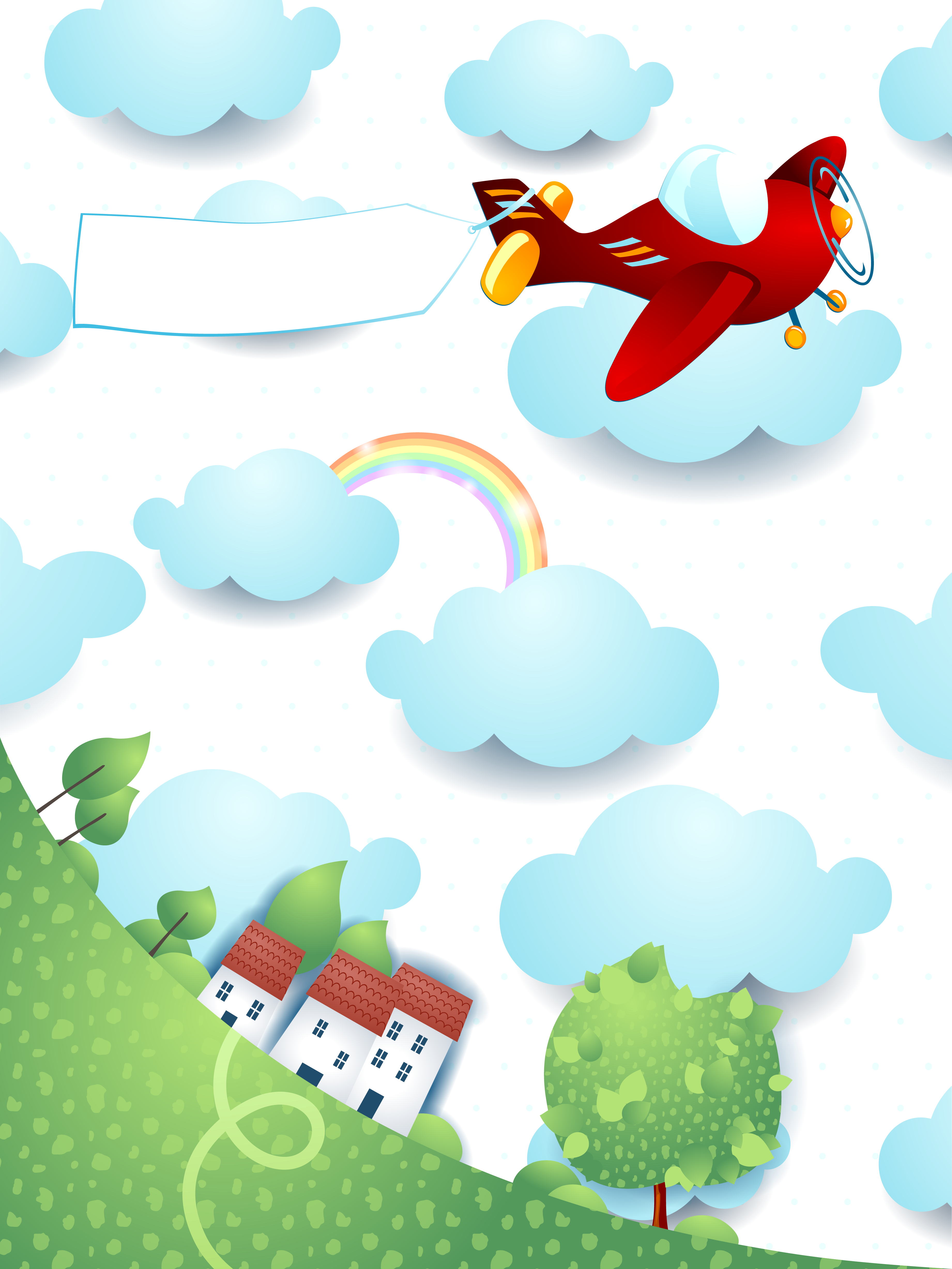 Hot Air Balloon Cartoon Clipart