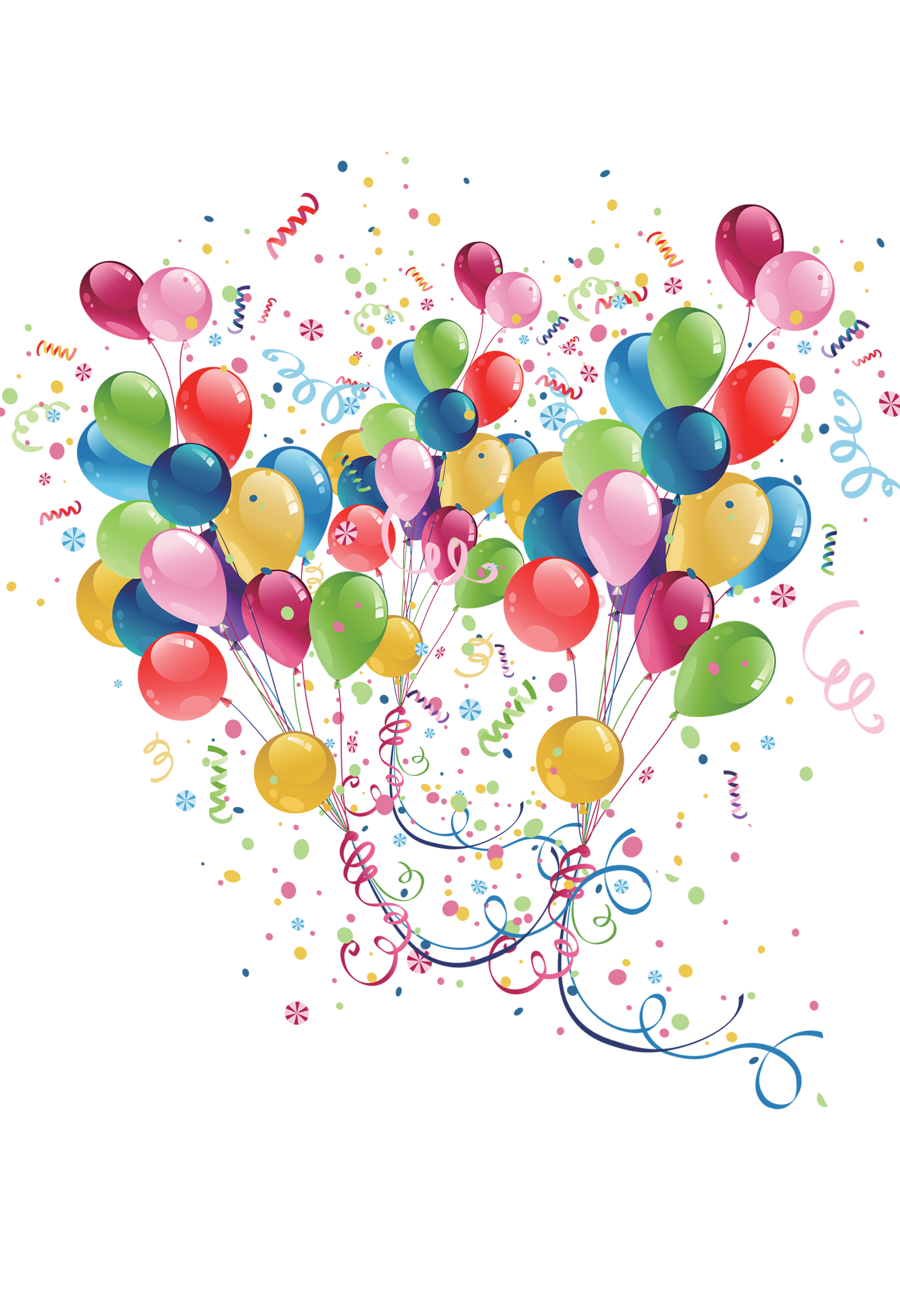 Party Background Ribbon Clipart