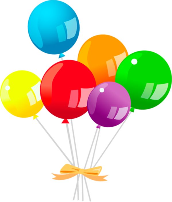 Birthday Balloon Cartoon Clipart