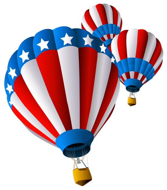 Independence Day Balloon Clipart