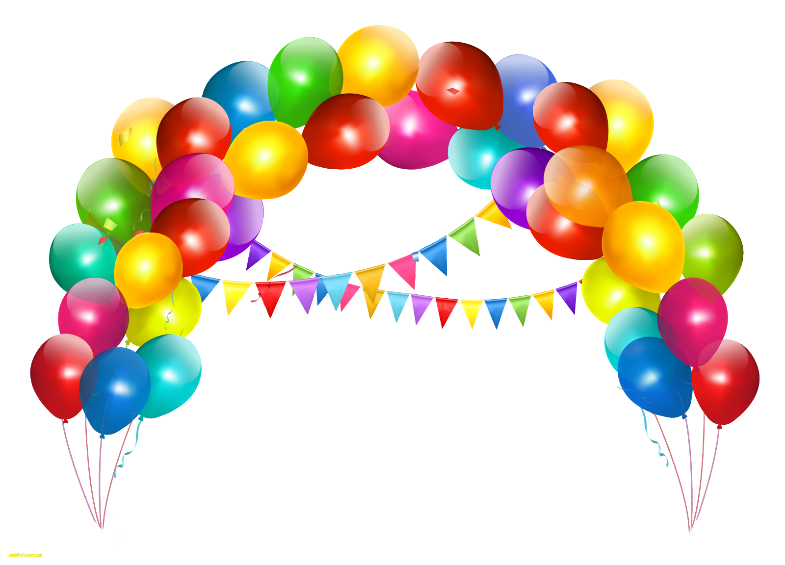 Birthday Balloon Cartoon Clipart