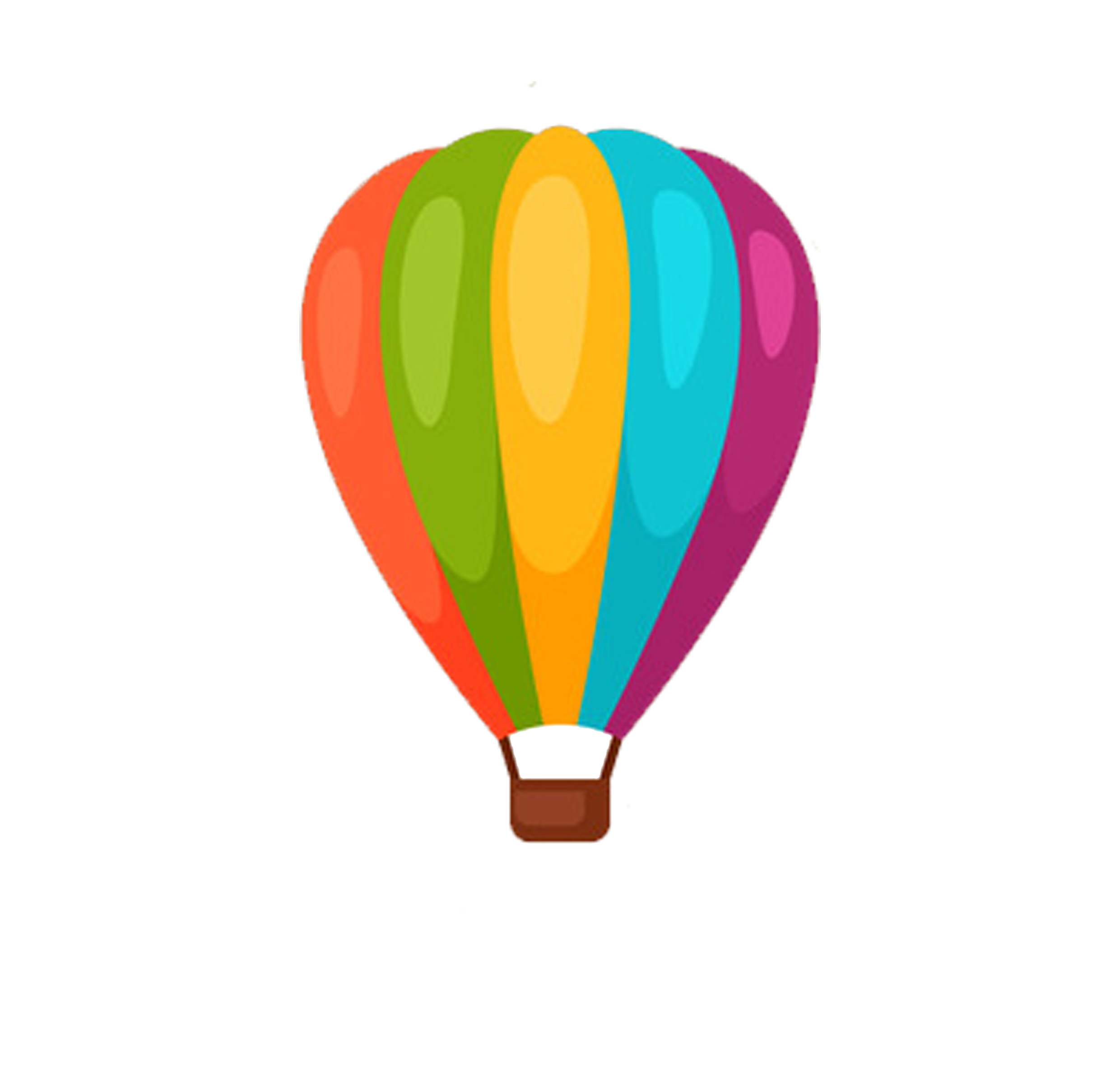 Hot Air Balloon Cartoon Clipart