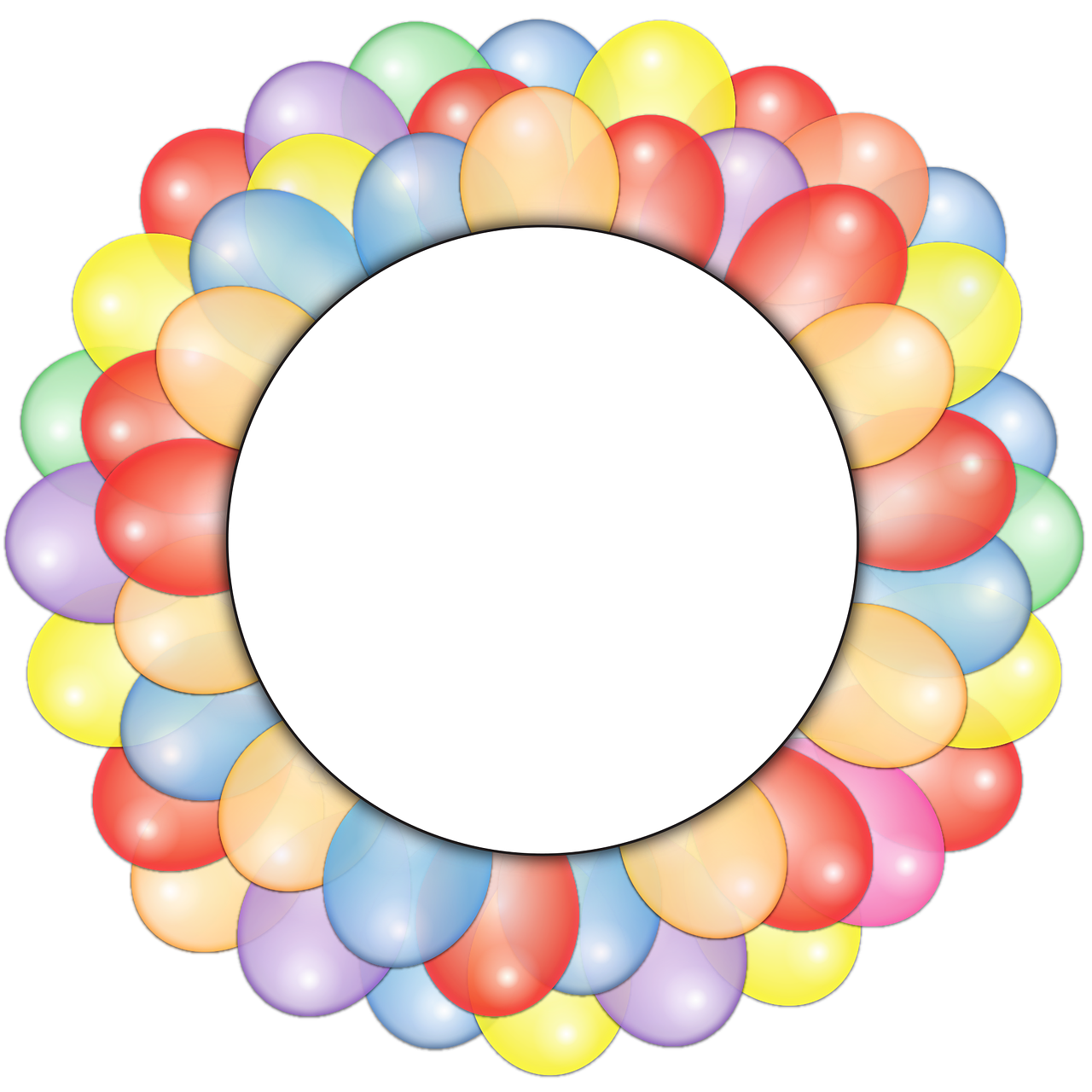 Birthday Balloon Cartoon Clipart