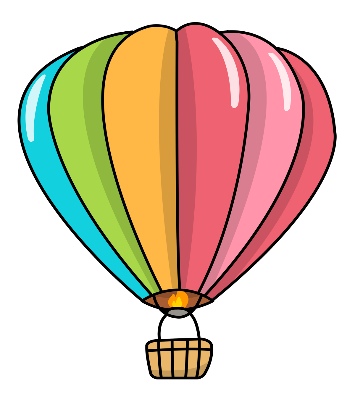 Hot Air Balloon Clipart