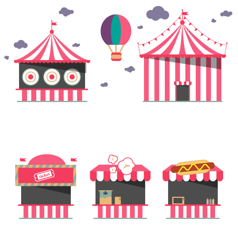 Hot Air Balloon Clipart