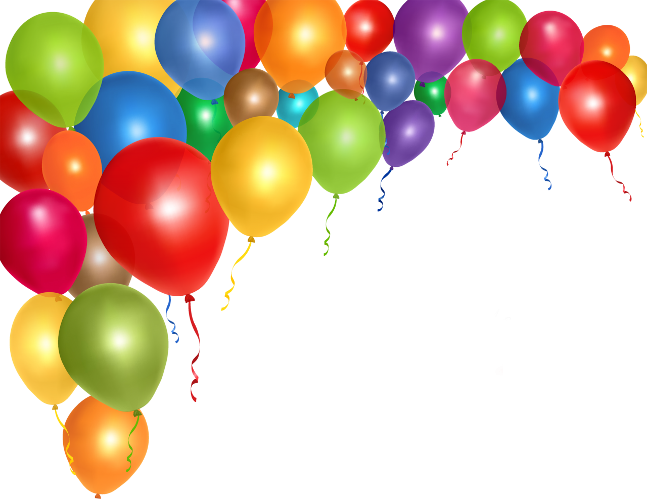 Birthday Balloon Cartoon Clipart