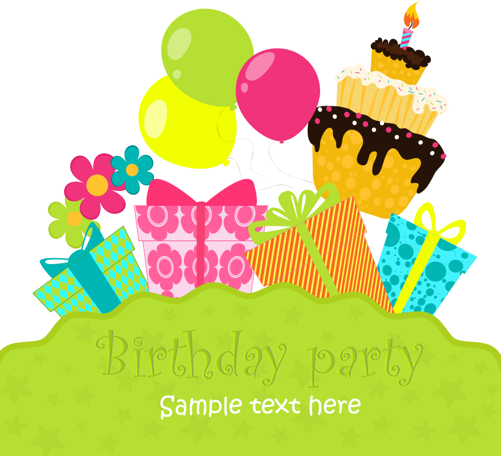 Happy Birthday To You Cake Clipart