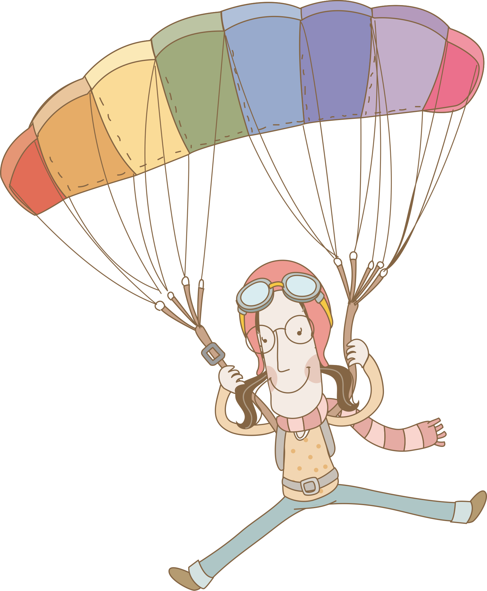 Hot Air Balloon Cartoon Clipart