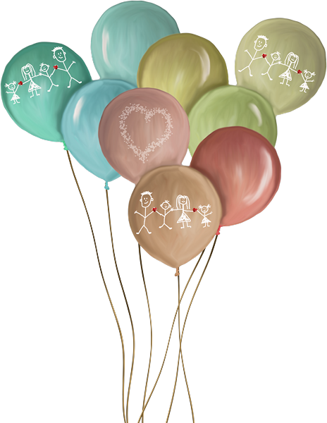 Birthday Balloon Cartoon Clipart