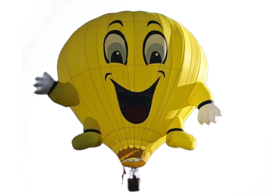 Hot Air Balloon Cartoon Clipart