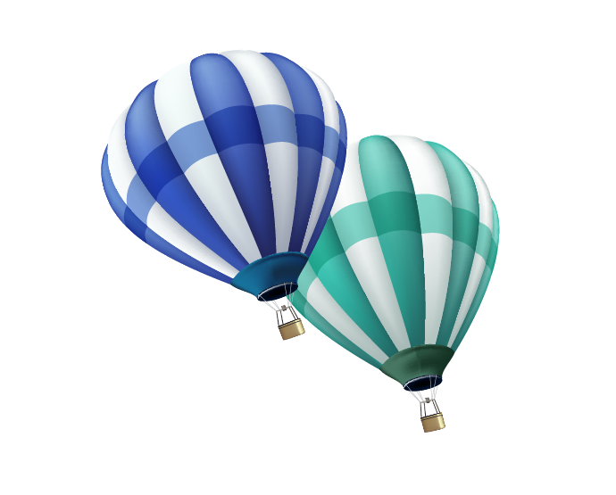 Hot Air Balloon Cartoon Clipart