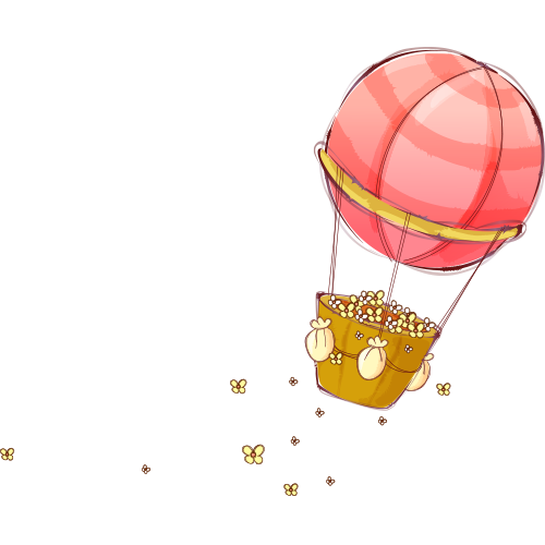 Hot Air Balloon Cartoon Clipart